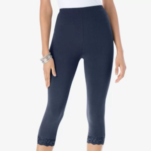 roamans capri leggings